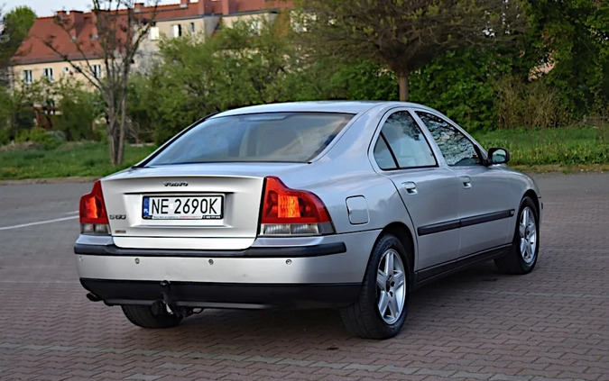 Volvo S60 cena 14499 przebieg: 310000, rok produkcji 2003 z Elbląg małe 232